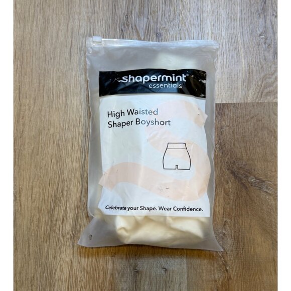 Shapermint Essentials High Waisted Shaper Boyshort Seamless Comfort Underwear 3X - Picture 3 of 7